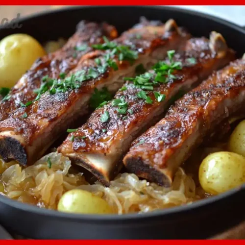 Kasseler Rippchen mit Sauerkraut