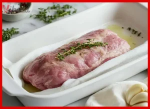 Schweinefilet mit Honig-Senf-Glasur 3