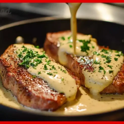 Schweinefilet mit cremiger Senfsauce