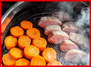 Schweinefilet mit Karottensoße 2