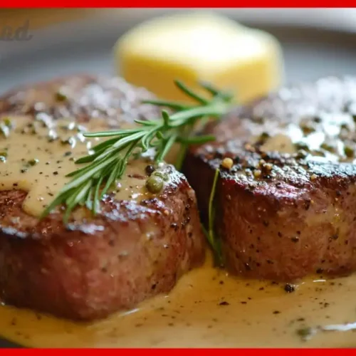 Filet Mignon mit Pfeffersauce