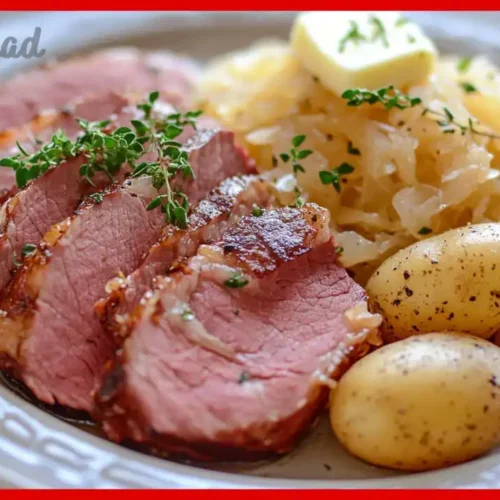 Geselchtes mit Sauerkraut