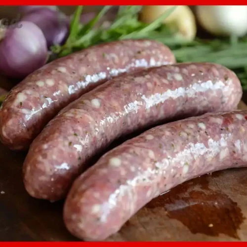 Hausgemachte Bauernwurst