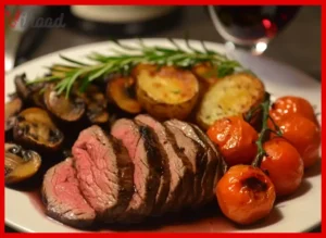 Rinderfilet mit Tomaten und Kräutern