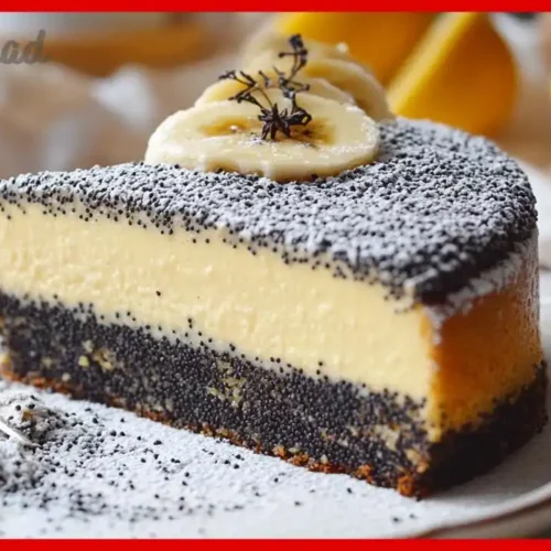 Veganer Mohn-Käsekuchen