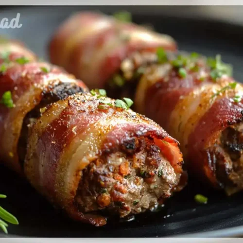 Cevapcici im Speckmantel