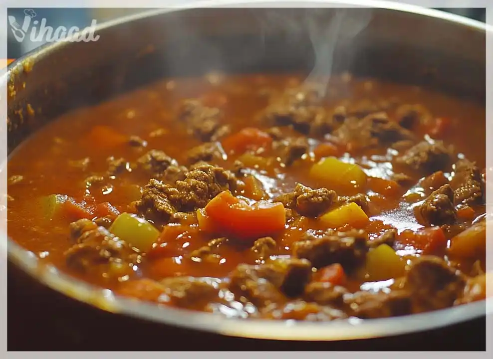 Deftige Gulaschsuppe Ein Rezept für kalte Tage.