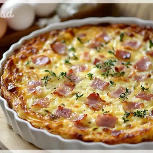 Einfacher Zwiebel-Speck-Kuchen