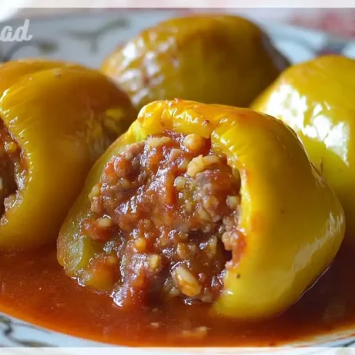 Gefüllte Paprika nach Uroma Susanne