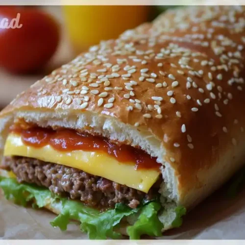 Low-Carb Big Mac Rolle