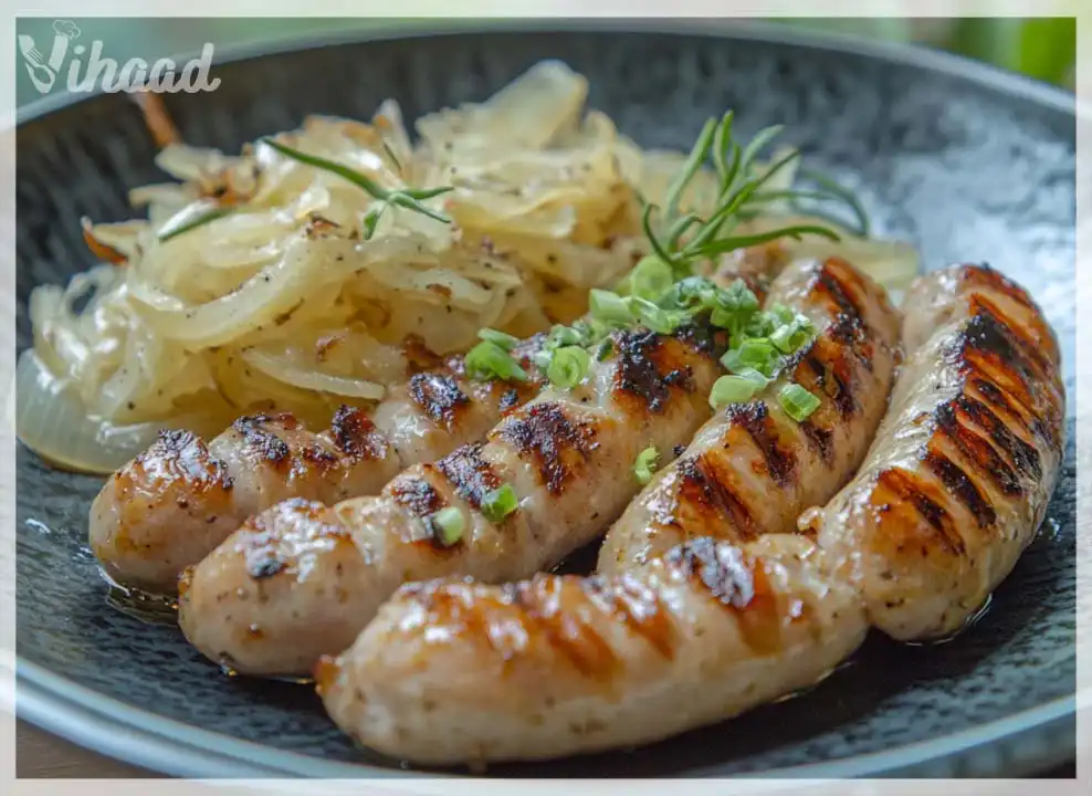 Rostbratwurst mit Sauerkraut Ein köstliches Rezept!