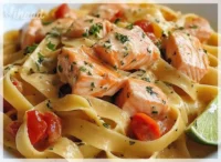 Tagliatelle al Salmone Ein einfaches Rezept genießen.