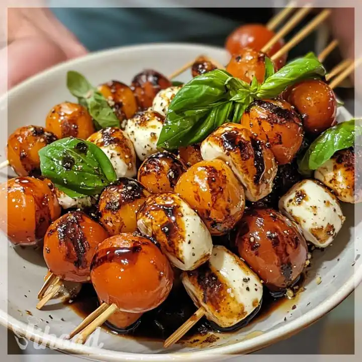 Caprese-Spieße Ein einfaches Rezept für jeden Anlass