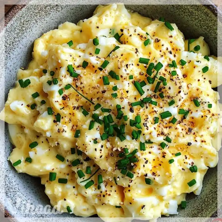 Eiersalat mit Schnittlauch Ein einfaches Rezept