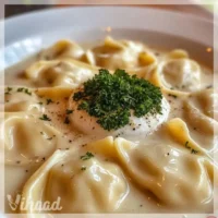 Maultaschen in klassischer Rahmsoße einfach zubereiten