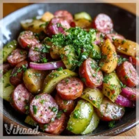 Straßburger Wurstsalat Ein köstliches Rezept entdecken!