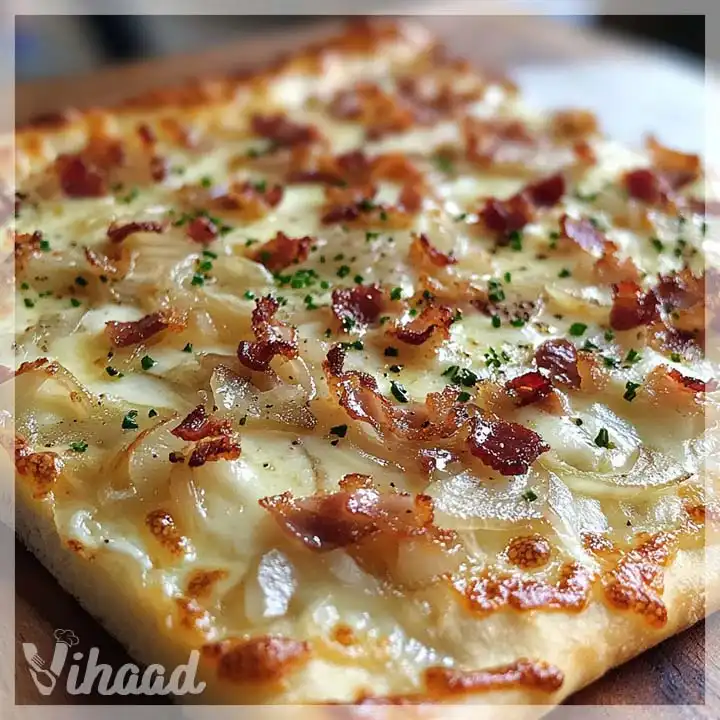 Elsässer Flammkuchen Ein köstliches Rezept entdecken!