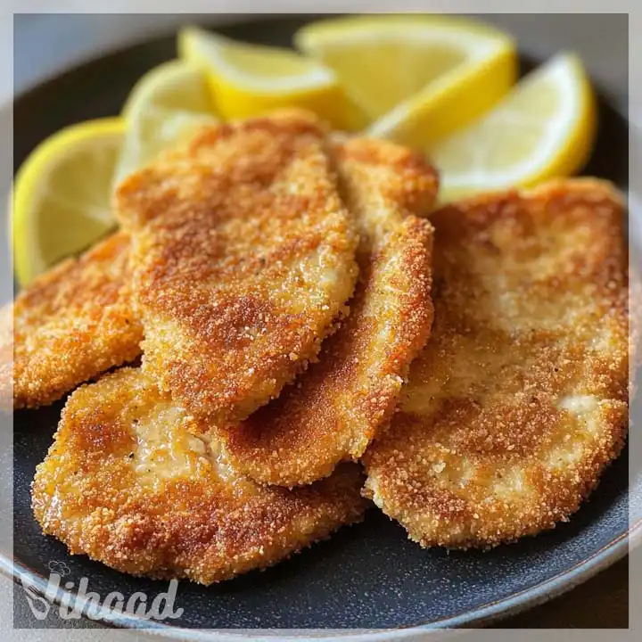 Panierte Schnitzel aus dem Backofen einfach zubereiten