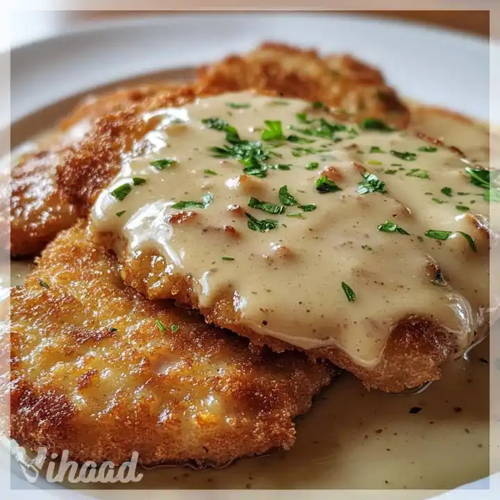 Zwiebel-Sahne-Schnitzel Ein einfaches Rezept entdecken!