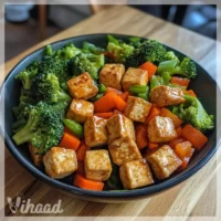 Gemüsepfanne mit Tofu Ein gesundes Rezept entdecken!