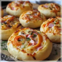 Pizzabrötchen mit Quark Ein einfaches Rezept!