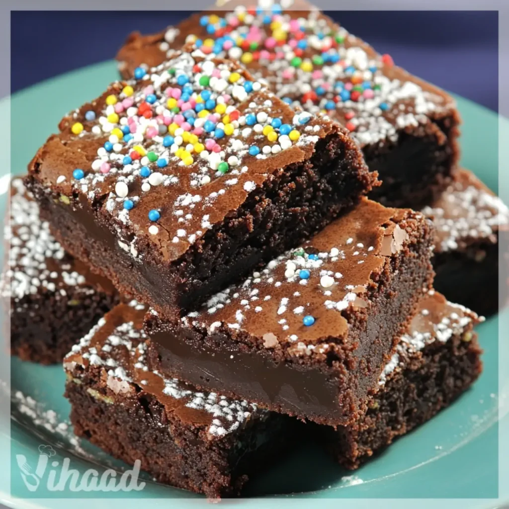 Brownies mit Dekoration So gelingen sie perfekt!