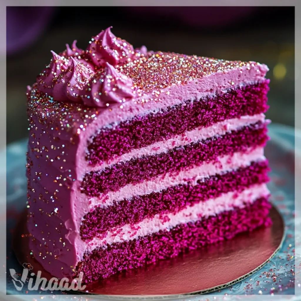 Fuchsia Glitter Cake So gelingt der perfekte Kuchen!