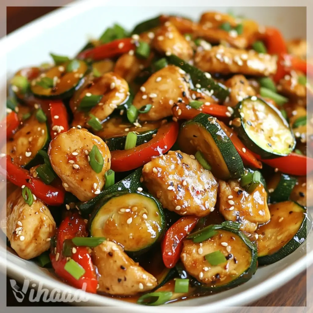 Zucchini-Hühnchen-Pfanne Rezept Schnell und gesund genießen!