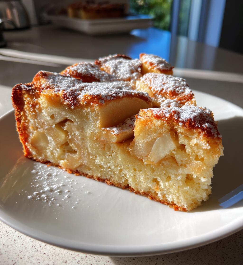 apfelkuchen fluffig - detail 1
