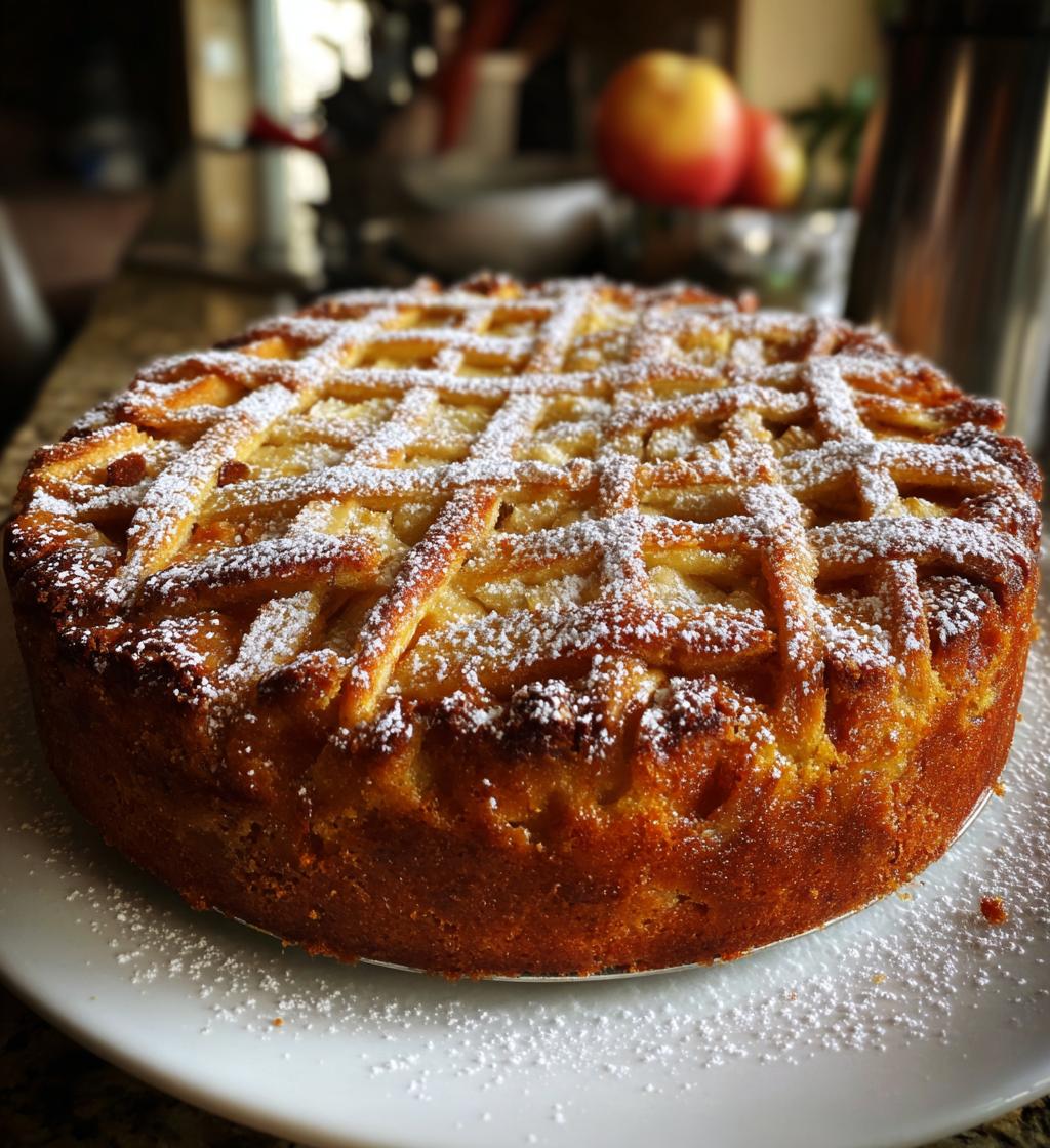 apfelkuchen winterlich - detail 1
