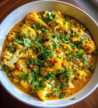 blumenkohl curry hähnchen