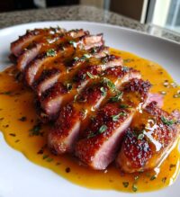 entenbrust mit orangensosse