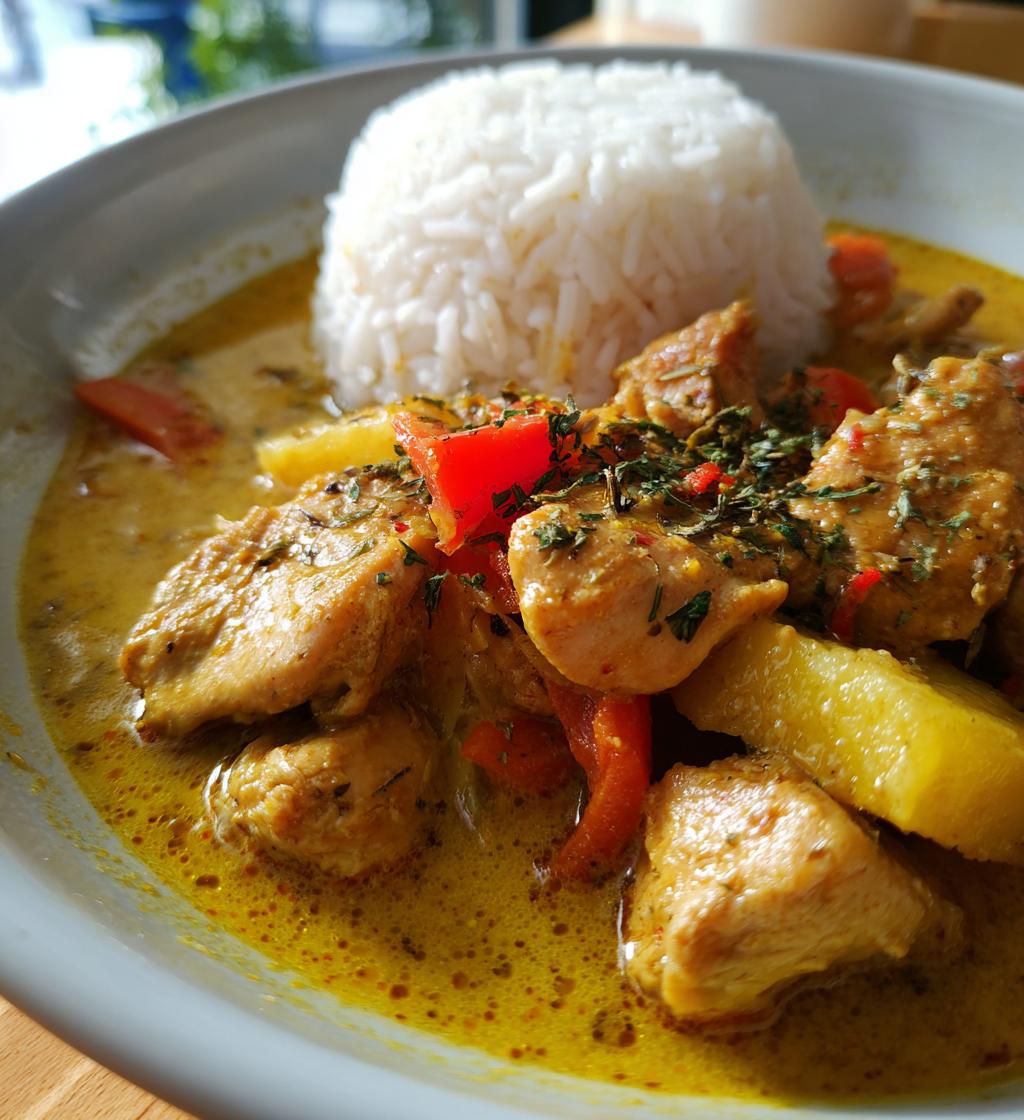 hähnchen ananas curry rezept - detail 1