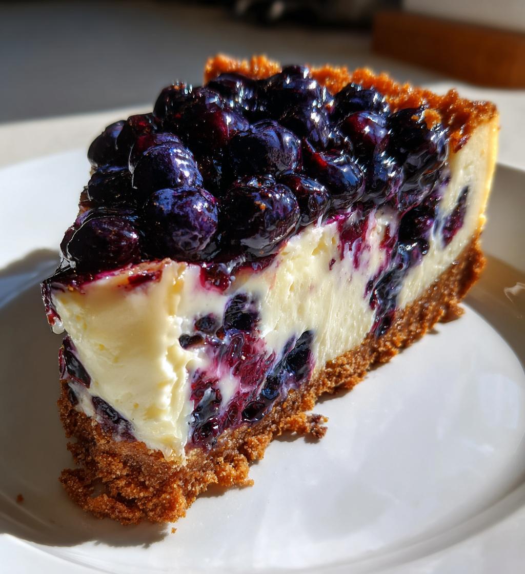 käsekuchen heidelbeeren - detail 1