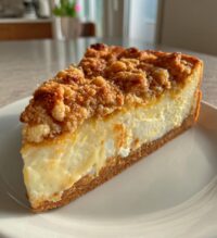 käsekuchen mit streusel