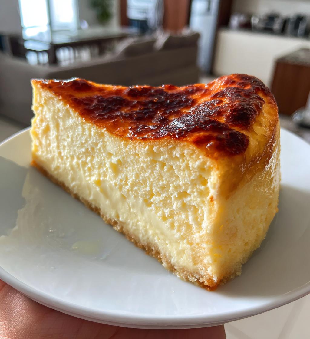 käsekuchen san sebastian - detail 1
