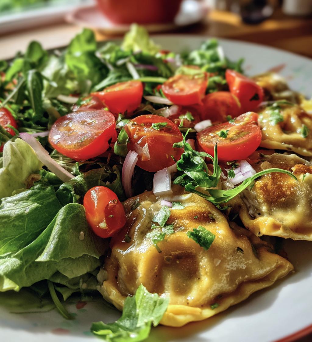 maultaschen feldsalat