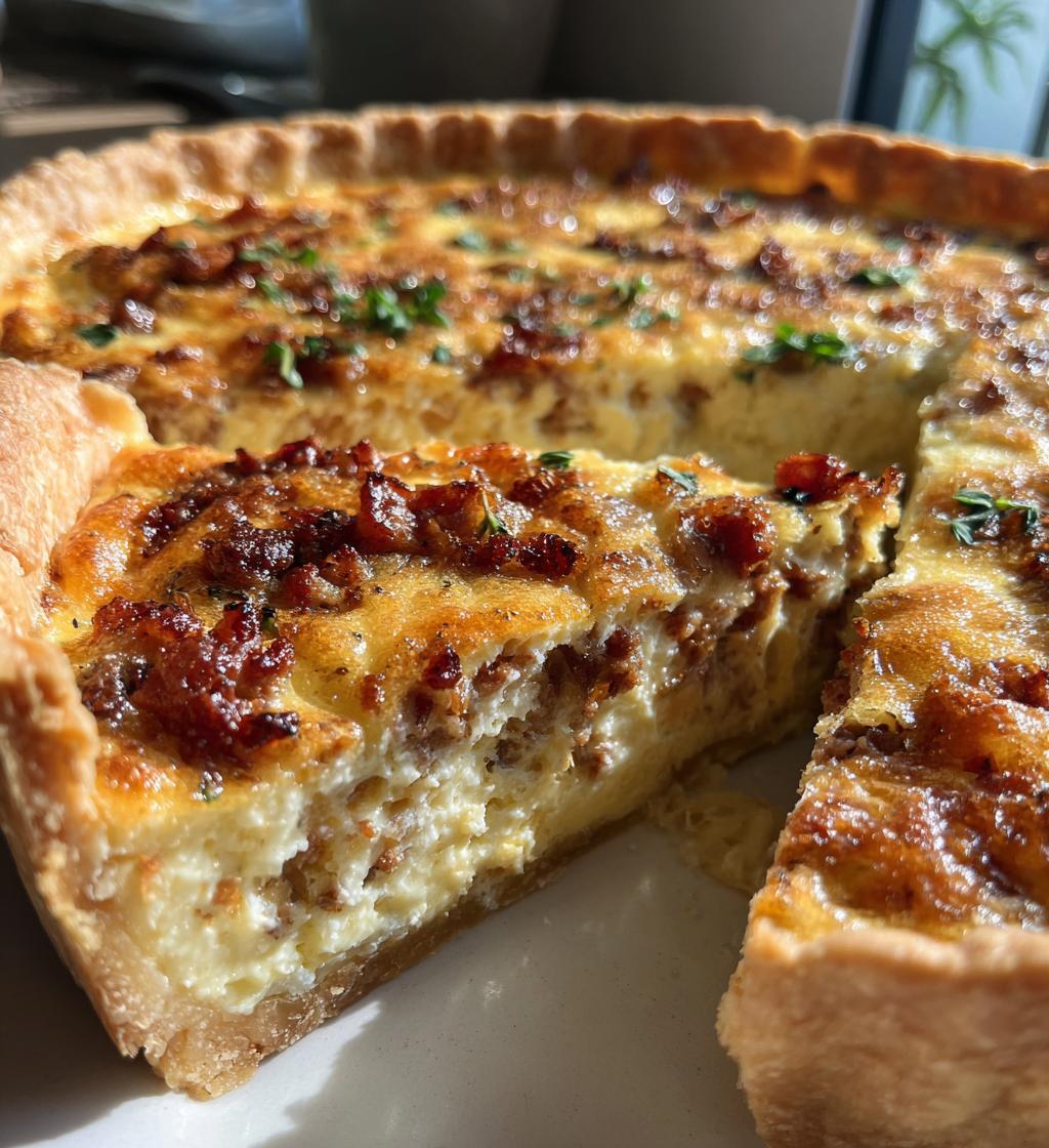 quiche rezept herzhaft fleisch