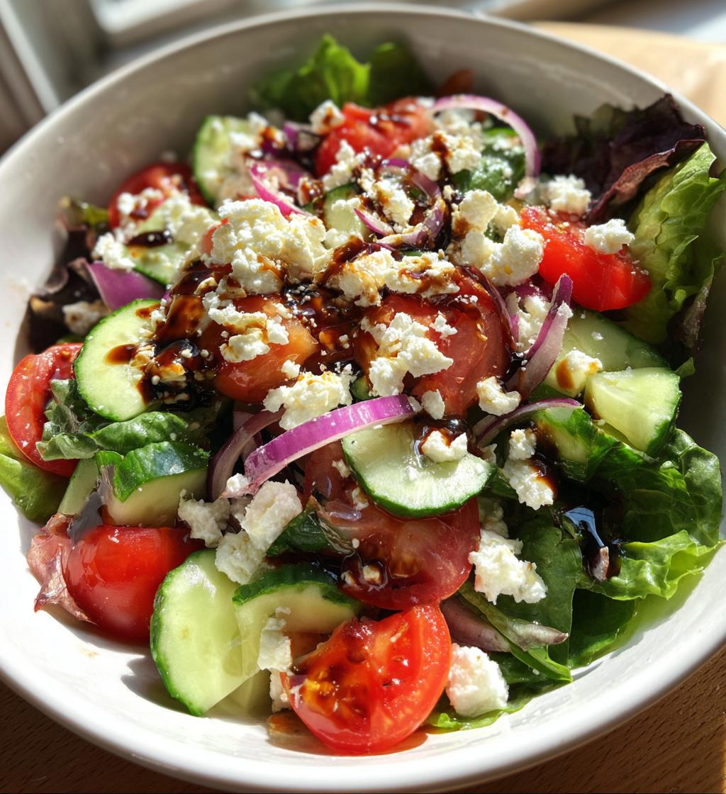 salat med feta - detail 1