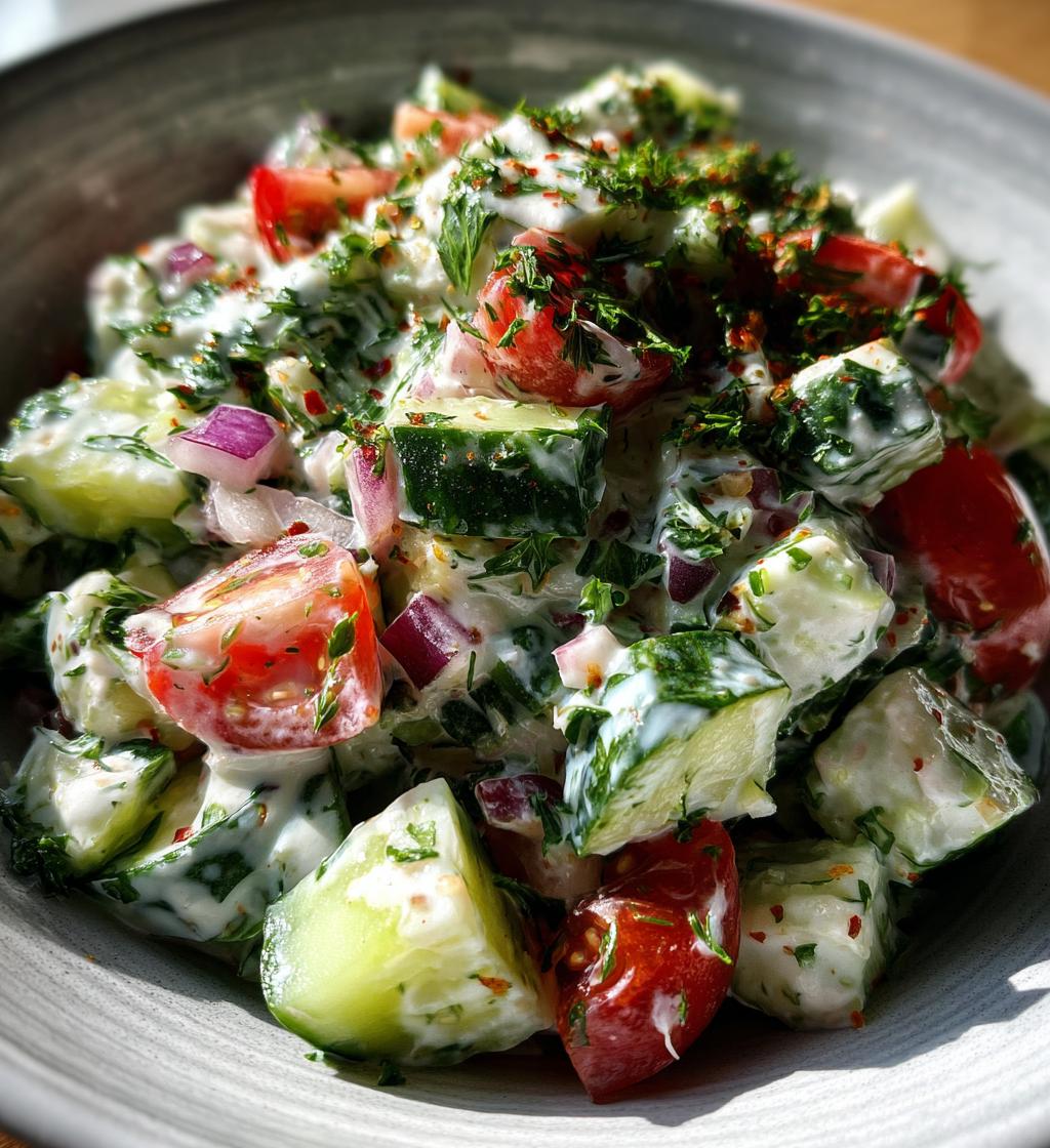salat yogurt - detail 1