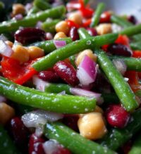 3 bohnen salat