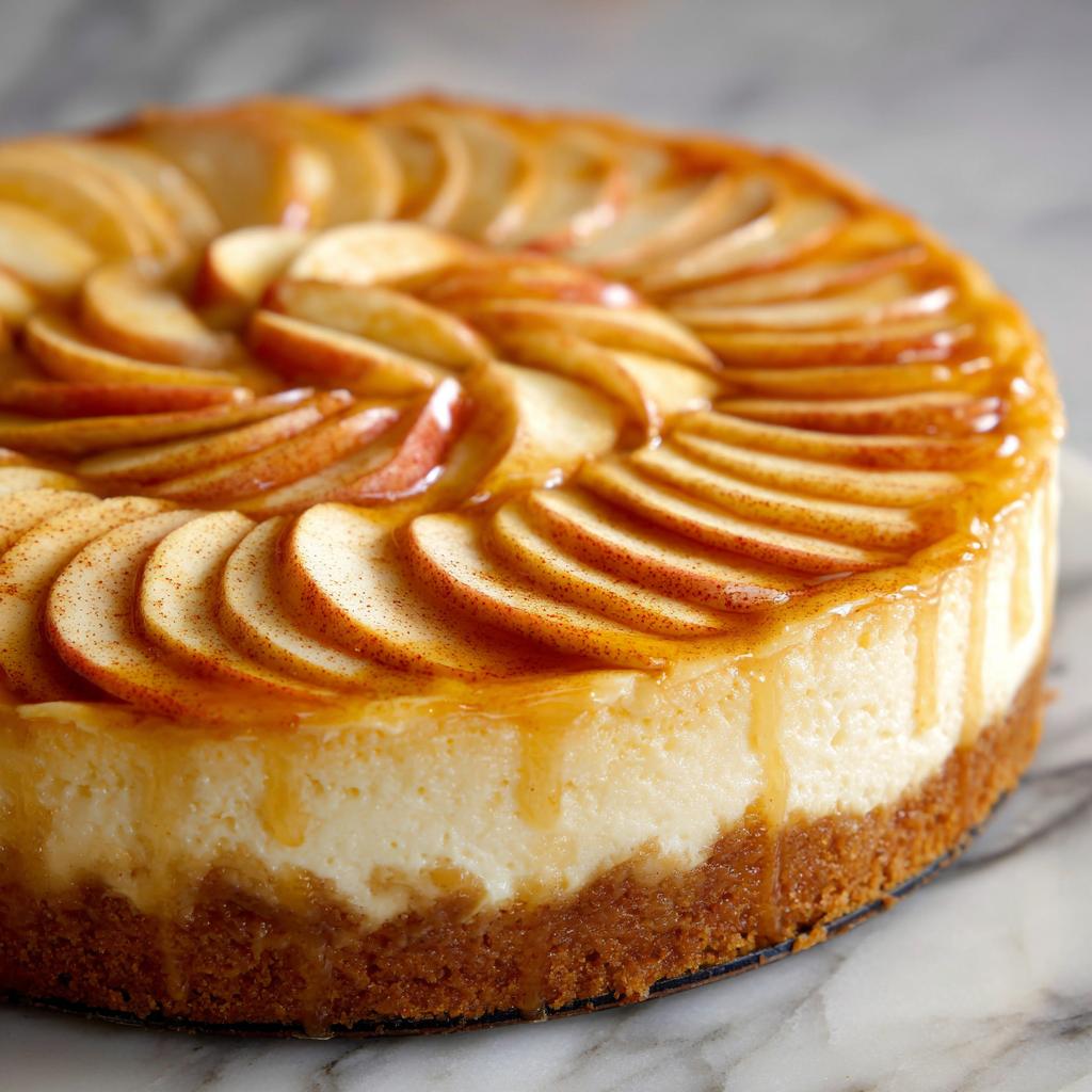 Apfel-Cheesecake - detail 1