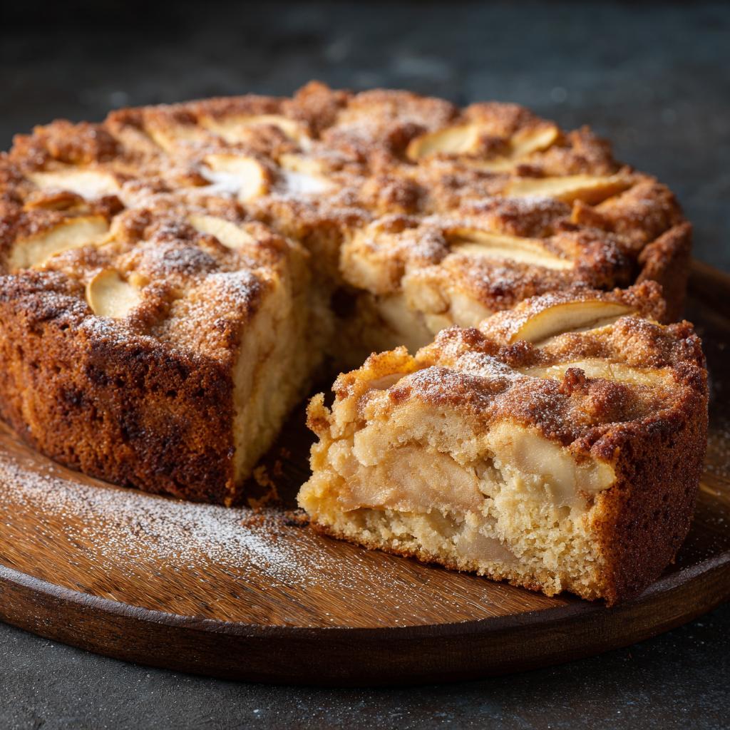 Apfel-Haferkuchen - detail 1