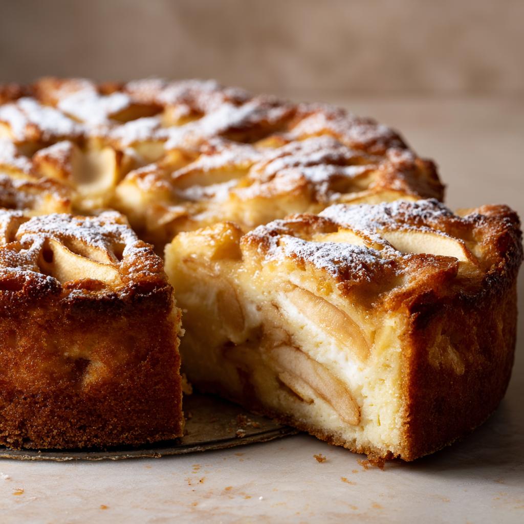 Apfel-Sahne-Kuchen