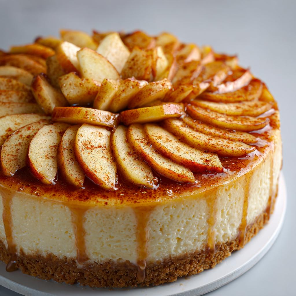 Apfelkäsekuchen - detail 1