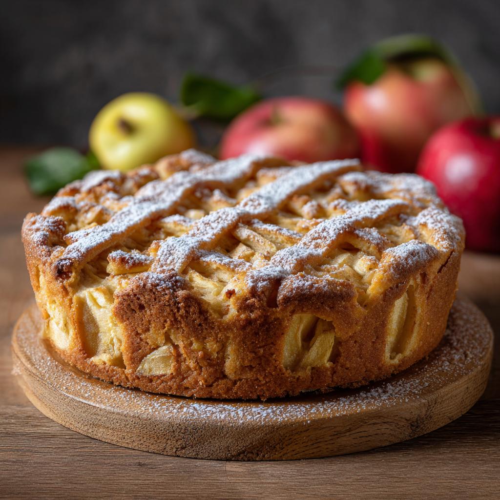 Apfelkuchen - detail 1