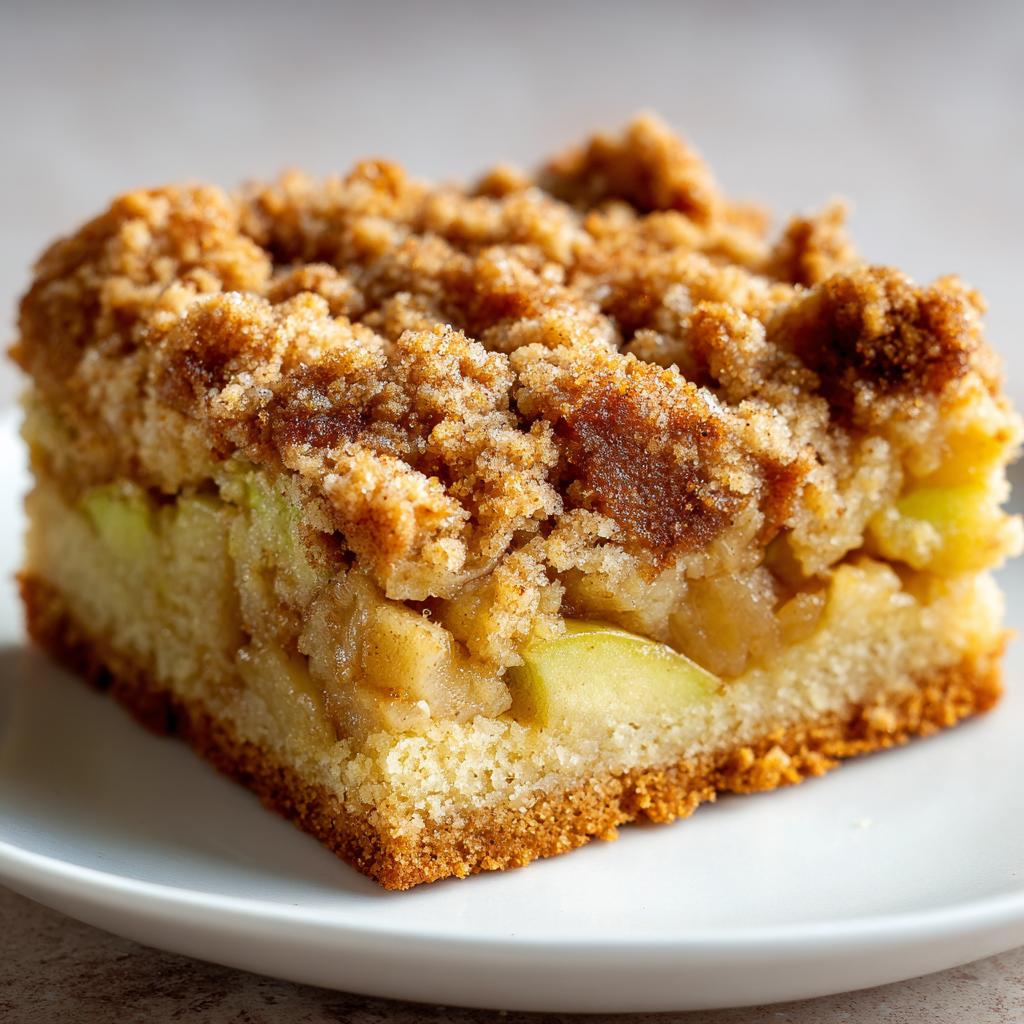 Apfelkuchen Blechkuchen mit Streusel