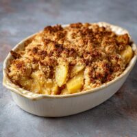 Apfelkuchen Crumble