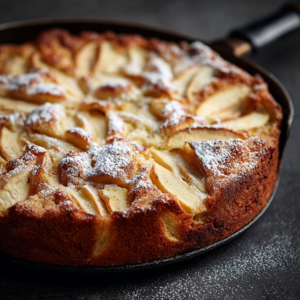 Apfelkuchen Pfanne