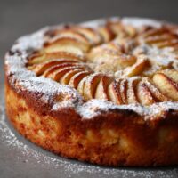 Apfelkuchen in Springform